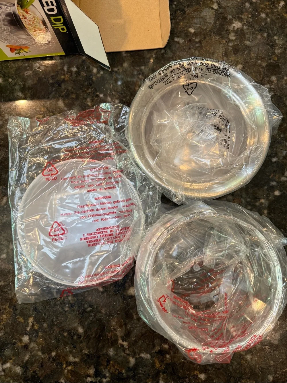 Iced Dip container/server